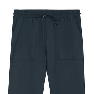 Pantalon de jogging décontracté pour homme, taille élastique avec cordon de serrage, coupe ample, en mélange de coton, vente en gros OEM - Product Image 4