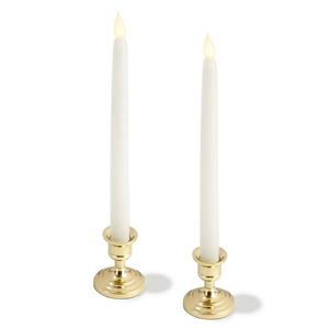 Bougeoirs coniques de table pour bar et restaurants à la maison Bougeoir conique en aluminium au design élégant pour la décoration de Noël - Product Image 1