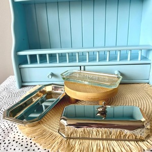 Metal And Glass Butter Dish With Lid Elegant Butter <b>Storage</b> <b>Container</b> Used For Gifting Purpose With Premium Tableware Appeal - Product Image 4