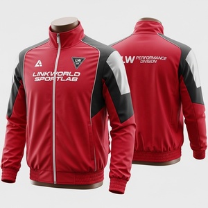 Top hiver unisexe écologique soie coupe-vent veste imperméable séchage rapide léger respirant Hip Hop Style Polyester/Nylon - Product Image 1