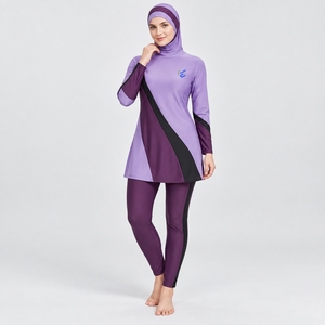 Ensemble Burkini Modeste 3 Pièces pour Femme, Tenue de Bain Musulmane Modeste 3 Pièces, Vêtements de Sport à Couverture Complète - Product Image 2