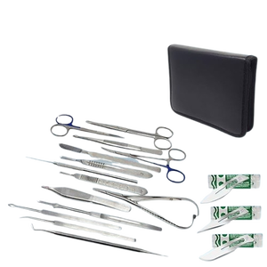 Kit de Dissection Chirurgical Professionnel pour Usage Vétérinaire et Chirurgie Animale, Instruments Généraux, Kit de Suture pour Pratique Vétérinaire, Approuvé ISO - Product Image 6