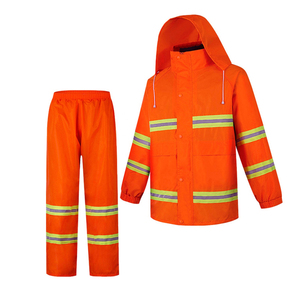 Breathable Cotton Comfortable Unisex Safety Wear High Visibility ANSI Class 2 <b>Waterproof</b> Customized Logo Uniform - Product Image 5