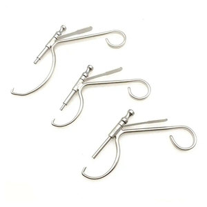 Pointed Stainless Steel <b>Drill</b> <b>Guide</b> Pet Surgical C Type Veterinary Orthopedic Instruments Precision Alignment Tool - Product Image 1