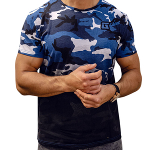 Camiseta de algodón lisa para hombre, diseño minimalista, tela suave y transpirable, ajuste cómodo, perfecta para el estilo de uso diario informal. - Product Image 5