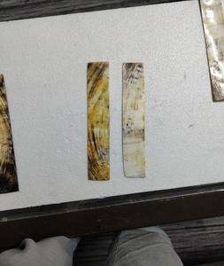 Manche de couteau en corne de buffle naturelle de qualité supérieure – Matériau artisanal poli et durable pour couteaux personnalisés - Product Image 4