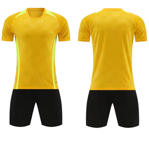 ชุดฟุตบอลผ้าเนื้อนุ่มยืดหยุ่น น้ำหนักเบา สกรีนชื่อทีมได้ แห้งเร็ว ระบายอากาศดี ชุดทีมสำหรับผู้ใหญ่ 男女  ใส่ได้ - Product Image 5