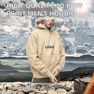 Wholesale 3D Digital <b>for</b> Cropped Hoodie Unisex High Quality Custom Heavyweight Acid Washed Winter Fashion - Product Image 2