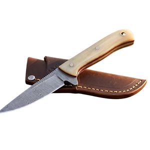 Cuchillos de Caza Hechos a Mano con Hoja Fija Afilada, Construcción de Acero Duradero, Mango Ergonómico para Campismo, Senderismo y Supervivencia al Aire Libre - Product Image 1