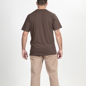 T-shirt pour homme 100% coton molletonné imprimé anti-plis séchage rapide écologique personnalisé OEM/ODM Vente en gros Pakistan TRADEEM SPORTS - Product Image 5