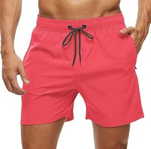 Bañadores para hombre, pantalones cortos de secado rápido con forro de malla, trajes de baño, pantalones cortos de natación para hombre, pantalones cortos de talla grande, transpirables - Product Image 1