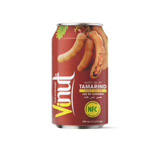 VINUT 330ml Bebida de jugo de tamarindo sin azúcar Precio de fábrica Etiqueta privada Muestra gratis disponible Vietnam Otras bebidas - Product Image 1
