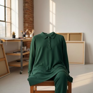 Lightweight Medical <b>Scrub</b> <b>Set</b> Scarf Woven Fabric Unisex Flexible Fit Needle Detection Modern Healthcare Uniform for Hospital - Product Image 2