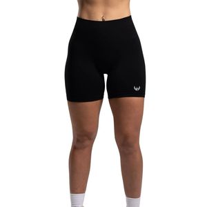 <b>Women's</b> Black High Waist Gymwear <b>Shorts</b> <b>Compression</b> Stretch Workout Fitness Training Yoga Athletic Activewear Wear - Product Image 1