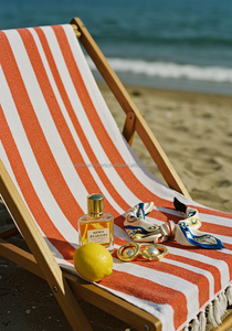 Serviettes de plage de luxe 600 GSM à rayures Cabana 70x150 cm, sans sable, douces, pour les emplacements de villégiature et piscines des Émirats arabes unis - Product Image 6