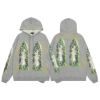 Sudaderas con Capucha de Invierno de Alta Calidad, Estilo Urbano, Lavadas, para Hombre, Felpa Francesa, Vintage, Desgastadas, Lavado Ácido, Talla Grande, Ecológicas