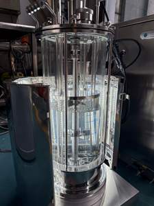 Báscula de laboratorio de biorreactor de vidrio para cultivo bacteriano Bailun 20L para cultivo de algas con luz - Product Image 4