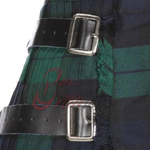Kilt escocés tartán hecho a medida, costuras duraderas, acabado premium, kilt escocés tartán para eventos culturales y festivales. - Product Image 5