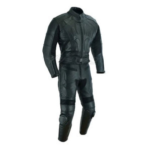 High Quality Men's Breathable Waterproof Winter Leather Sleeveless 400g Motorbike Racing Suit ALDEN INTERNATIONAL MLI-23-131 - Product Image 2