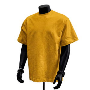 เสื้อยืดแขนสั้นผู้ชาย สีขาว ผ้าฝ้าย ทรงปกติ คอกลม แบบลำลอง ผ้าเจอร์ซีย์ถัก สีพื้น ดีไซน์เรียบ - Product Image 4