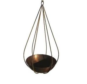 กระถางแขวนโลหะสำหรับขายส่ง ดีไซน์สวยงามสำหรับตกแต่งบ้านและนอกบ้าน ห้องนั่งเล่น ทางเดิน และสวน - Product Image 2