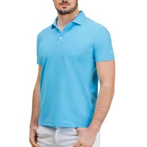 Fabrication de polos pour hommes de haute qualité, formels, personnalisés, décontractés, unis, coupe ajustée - Product Image 3