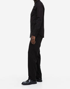 Latest Casual Plain 100% <b>Linen</b> <b>Mens</b> <b>Shirts</b> <b>Short</b> <b>Sleeve</b> Button Down <b>Shirts</b> Safety <b>Shirt</b> for <b>Men</b> - Product Image 6