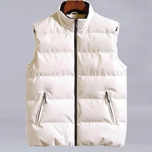 Men's Lightweight Casual Summer Breathable Fashion Vest Side Pockets <b>Cheap</b> Windbreaker Outerwear Puffer Sleeveless <b>Padded</b> Plus - Product Image 3
