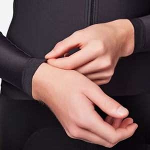 Maillot de cyclisme thermique personnalisé de haute qualité pour hommes, respirant, manches longues, techniques d'impression, vêtements d'hiver et d'automne, grandes tailles - Product Image 5