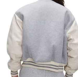 Blousons universitaires pour hommes de qualité supérieure, en toile coupe-vent, à bouton unique, style motard, nouvelle collection, hiver - Product Image 3