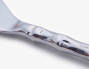 Ensemble de couverts en acier inoxydable plaqué argent de luxe avec finition brillante, parfait pour la maison, les hôtels, la vaisselle et les couverts de table. - Product Image 2