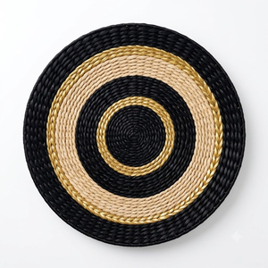 Wholesale Round Jute Placemats Eco-Friendly Handwoven Seagrass Table Mats For Dining & <b>Kitchen</b> <b>Decor</b> Natural Fiber Wall Basket - Product Image 1