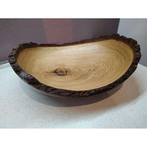 <b>Large</b> Wooden <b>Serving</b> <b>Bowl</b> Eco Friendly Good Quality <b>Bowls</b> Hotels & Restaurants <b>Serving</b> Dinnerware Salad <b>Bowls</b> Customized - Product Image 2