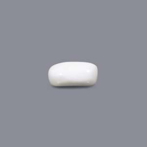 Natural White Coral Loose Gemstone 4.1 Carat Certified Cabochon Color Change Wholesale - Product Image 3