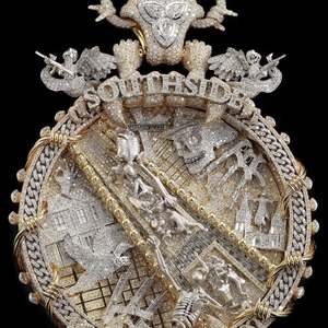 จี้เพชรโมอิสซาไนต์เคลือบโรเดียมผ่านการทดสอบ สำหรับจี้ห้อยคอหรูหราแบบมีใบรับรอง สไตล์ฮิปฮอป การ์ตูน เงินแท้ 925 ประดับเพชรเต็มชิ้น แบบสั่งทำพิเศษ - Product Image 6