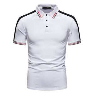 Camisetas Polo de Manga Corta para Hombre, Transpirables, de Algodón, Color Sólido, con Logotipo Personalizado, de la Mejor Calidad, Estilo Urbano, OEM ODM 2024 - Product Image 6