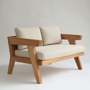 Aurora Solid <b>Wood</b> Lounge <b>Sofa</b> - Product Image 1