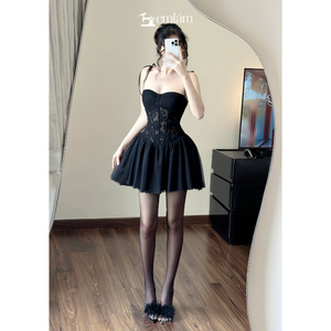 Wholesale Women's Lace <b>Corset</b> Fit-and-Flare Princess Party Dress ET2317 - Product Image 1