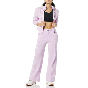 OEM Streetwear Fleece Blank Ladies <b>Crop</b> <b>Top</b> <b>Hoodies</b> Women's Wholesale Custom Print Plain Cropped Bottom Rib <b>Hoodies</b> For Woman - Product Image 5