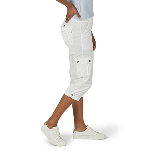 Pantalones Capri para Mujer con Logotipo Personalizado, Pantalones Cortos de Cintura Media, Estilo Retro, Ropa de Calle Moderna - Product Image 3