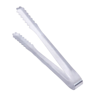 Pince à glace en acier inoxydable pour usage professionnel et domestique, durable et ergonomique - Pince à glace - Product Image 6