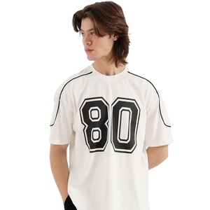 เครื่องแบบอเมริกันฟุตบอลของผู้ชายเสื้อเจอร์ซีย์แห้งเร็วพิมพ์ลายดิจิตอลโลโก้ที่กำหนดเองหมายเลขส่วนตัวสำหรับทีม - Product Image 1