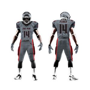 Paquete de Equipación de Fútbol Americano Personalizado 2025, Ropa de Entrenamiento Juvenil, Uniforme de Fútbol Americano Masculino - Product Image 2