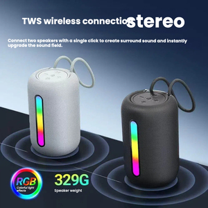 SH-319 Altavoz Inalámbrico con Super Bajos, <span class=keywords><strong>Subwoofer</strong></span> de Alto Volumen, Sonido Potente, Compatible con TF, USB, Radio FM, Luz LED, Reproductor de Audio <span class=keywords><strong>para</strong></span> Fiestas al Aire Libre - Product Image 5