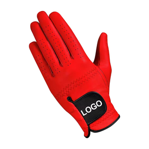 Gants de golf sportifs en cuir Cabretta respirant, antidérapants, blancs, avec logo personnalisé, matière douce, ajustement parfait, pour femmes et hommes, vente en gros - Product Image 4
