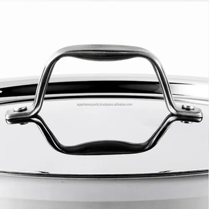 Olla de Acero Inoxidable al por Mayor, Diseño Moderno y Lujoso, Compatible con Inducción, Apta para Lavavajillas, Logotipo Personalizado para Utensilios de Cocina - Product Image 5