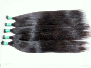 Venta al por mayor de fábrica 100% extensiones de cabello humano natural cutícula alineada cabello Remy trenzado a granel pelucas de cabello virgen crudo 20 "26" 28" - Product Image 3