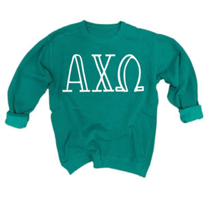 Sudadera de Cuello Redondo con Logotipo Personalizado para Hombre, Sudadera con Estampado a Cuadros Otoñal de las Hermandades Universitarias, Forro Polar Bordado - Product Image 1