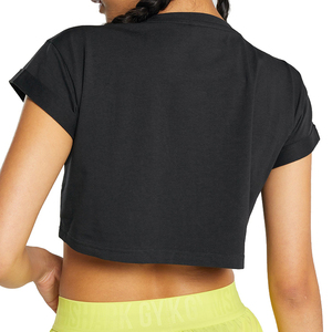 Camiseta Deportiva de Algodón de Secado Rápido para Mujer, Ecológica, Corte Ajustado, Personalizable, Opciones de Venta al Por Mayor OEM - Product Image 6