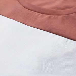 Camiseta Casual de Bloques de Color para Hombre, de Algodón, Manga Corta, Estilo Urbano, Transpirable, a la Moda, para Verano - Product Image 6